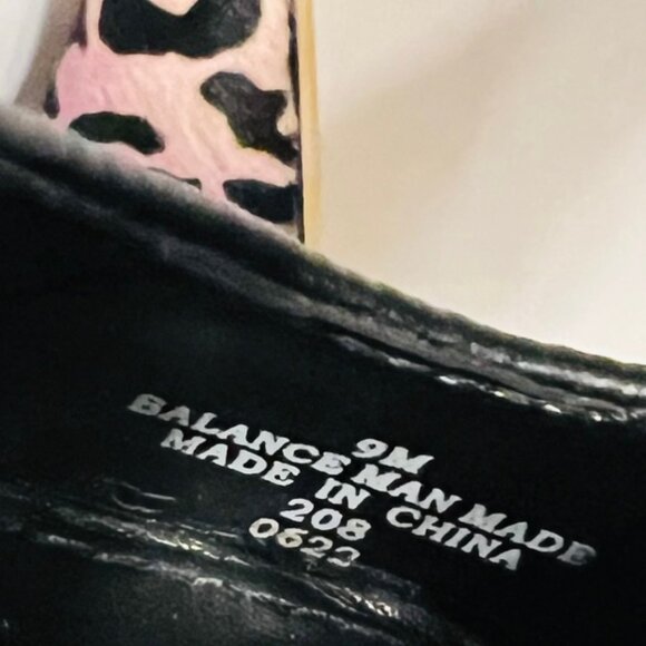 Guess Abagail Y2 Dark Purple/Black Real Calf Fur Animal Print Hide-Leather-Sz. 9 - Picture 16 of 16